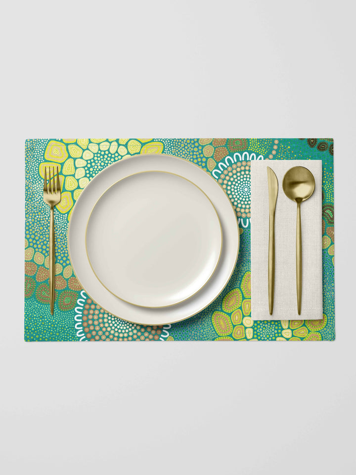 Ripple Effect - Linen Blend Placemat (6 Pack)