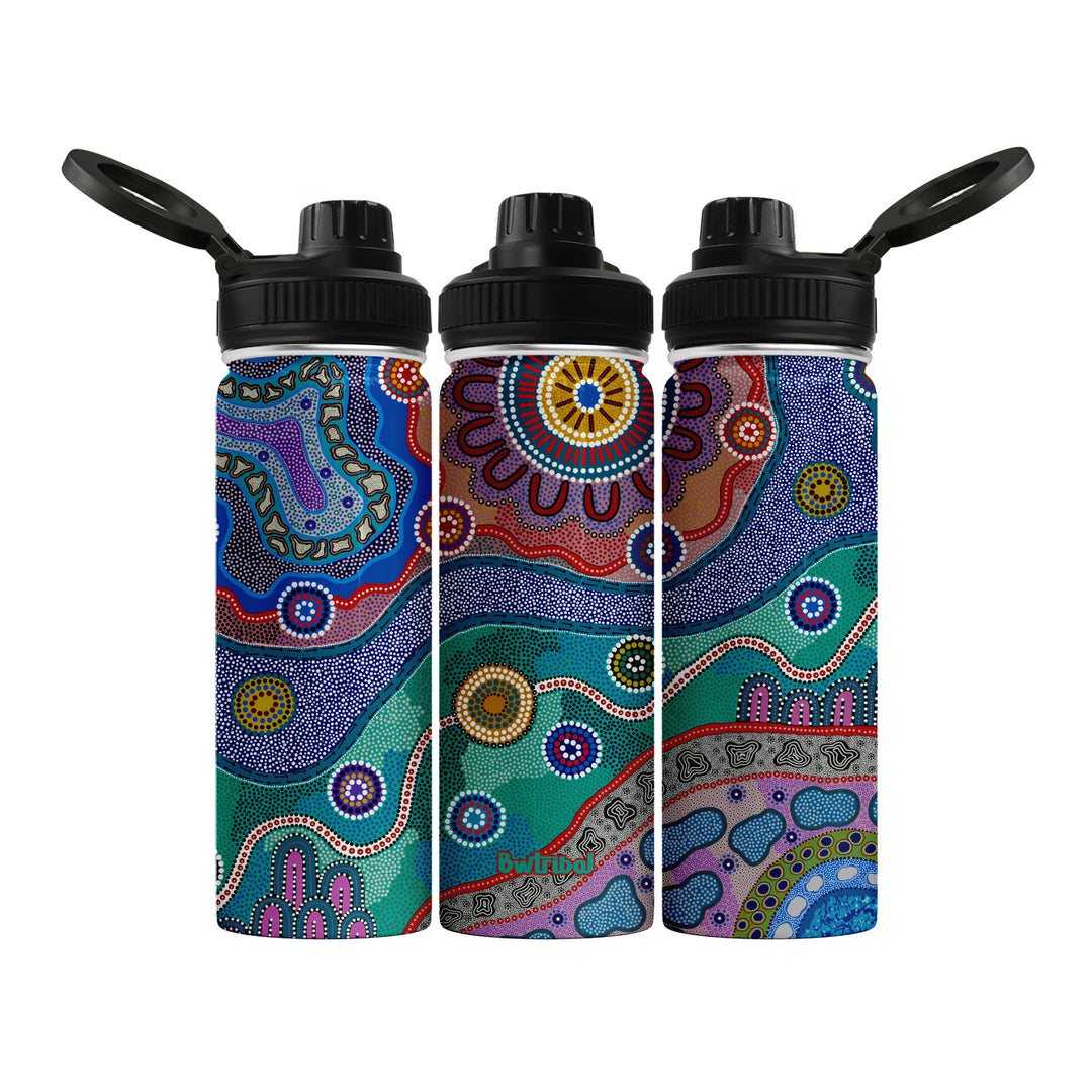 ROCKPOOLS - Vacuum Insulated Water Bottle (18oz)