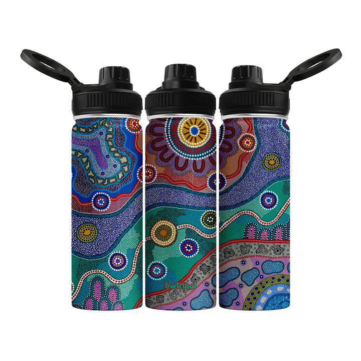ROCKPOOLS - Vacuum Insulated Water Bottle (18oz)