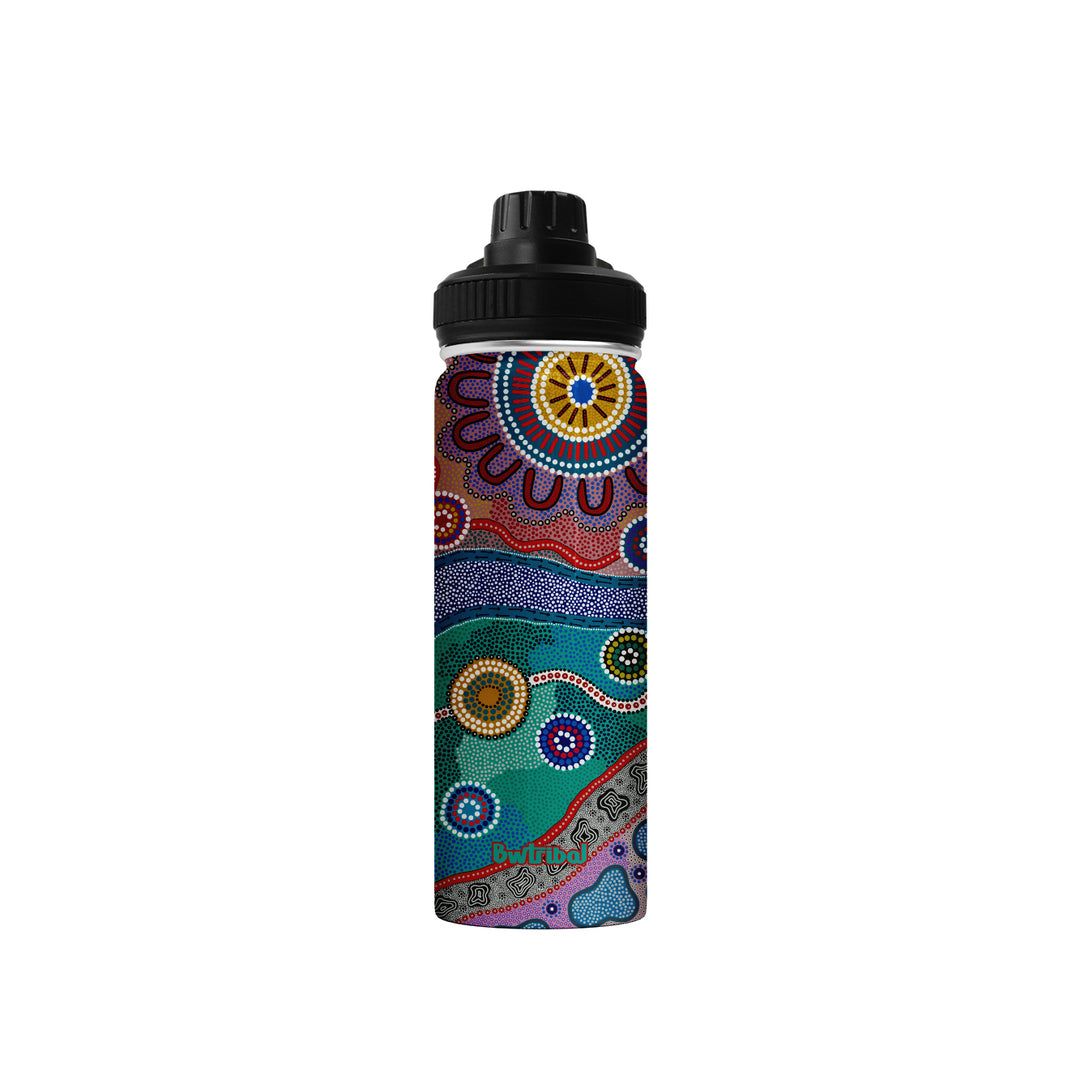 ROCKPOOLS - Vacuum Insulated Water Bottle (18oz)
