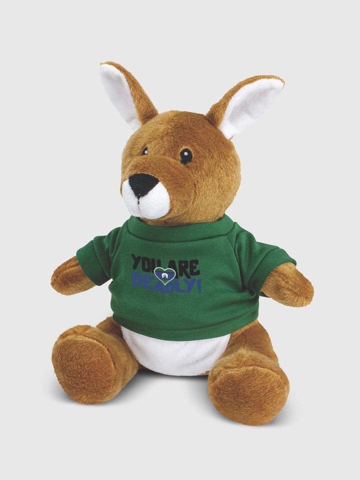 Jumpin' Yuri - Kangaroo Plush Toy (Green)