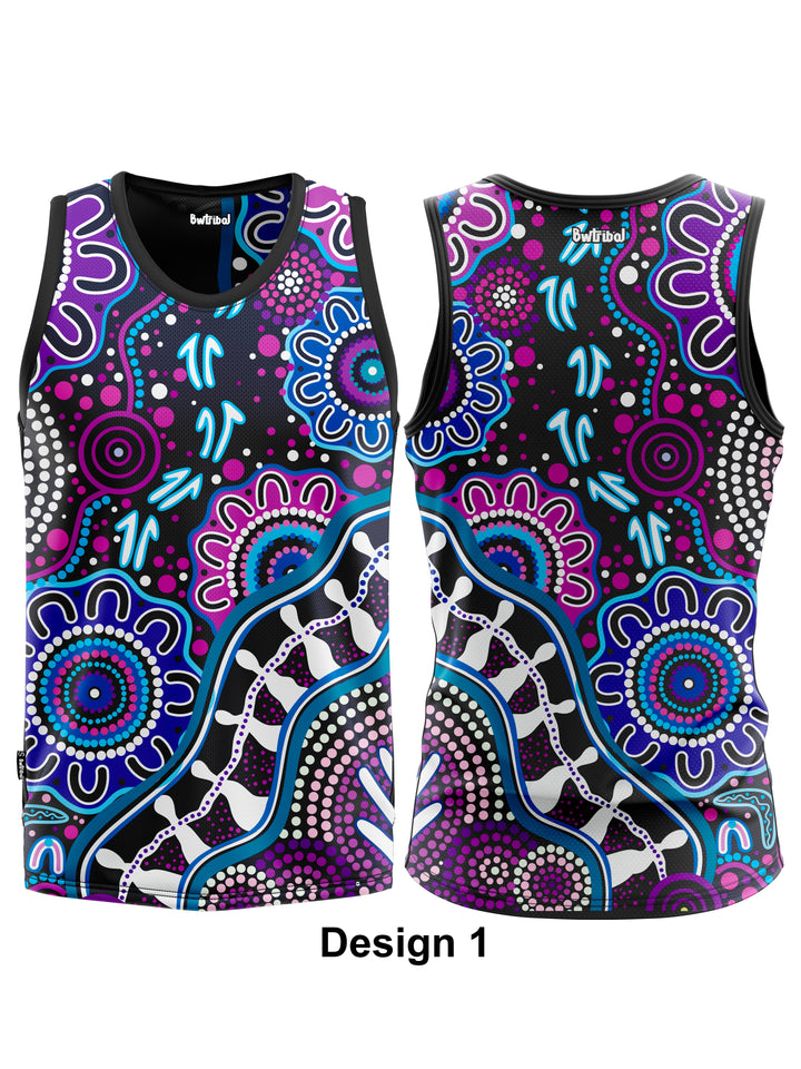 Stronger Together - Reversible Singlet -  2 Designs in 1