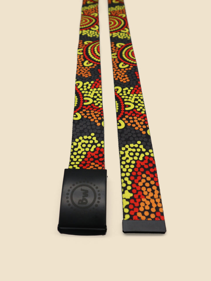 Sacred Country (Red) - Kid's Belt