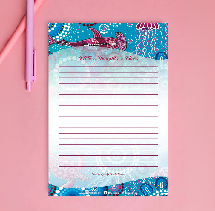 SEA BEAUTY  - Notepad