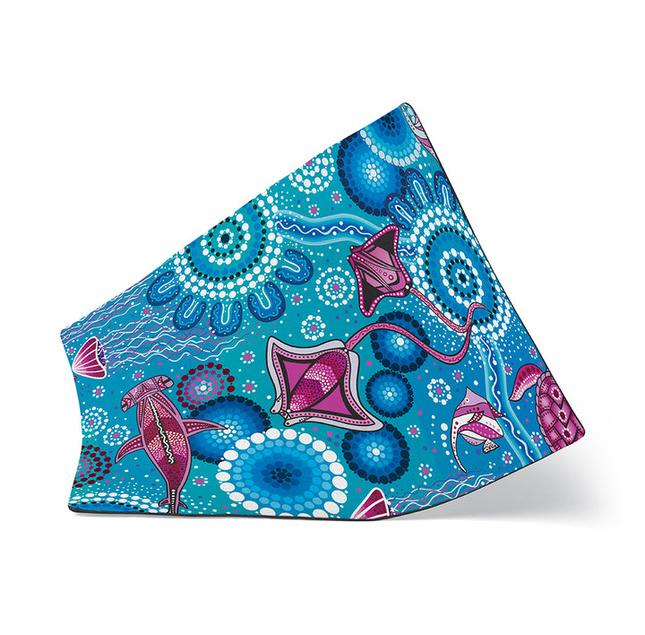 SEA BEAUTY - Linen Blend Placemats (6 Pack)