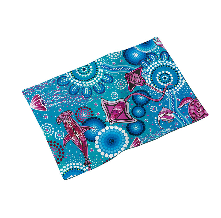 SEA BEAUTY - Linen Blend Placemats (6 Pack)