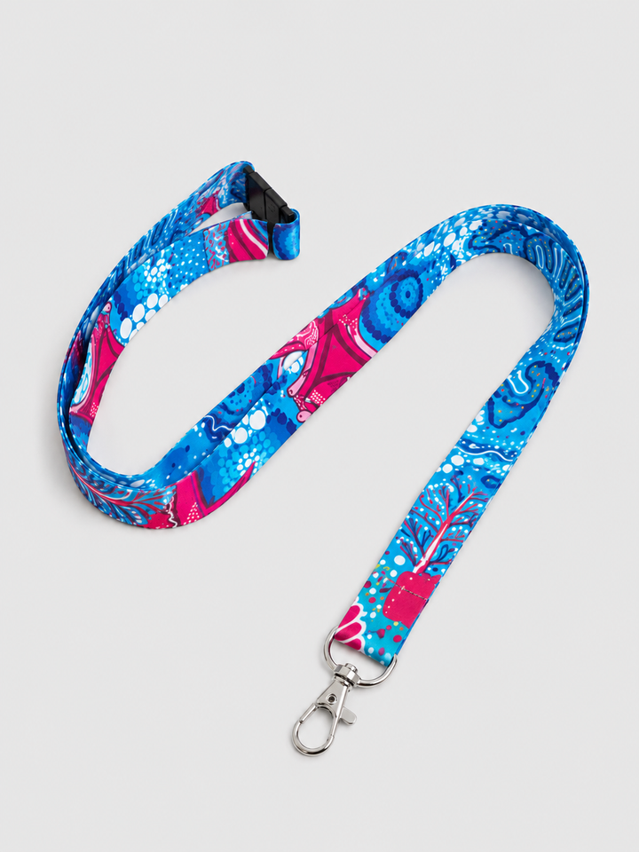 SEA BEAUTY - LANYARD + PHONE CLIP