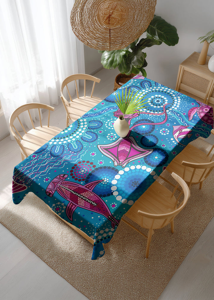 Sea Beauty- Rectangle Tablecloth