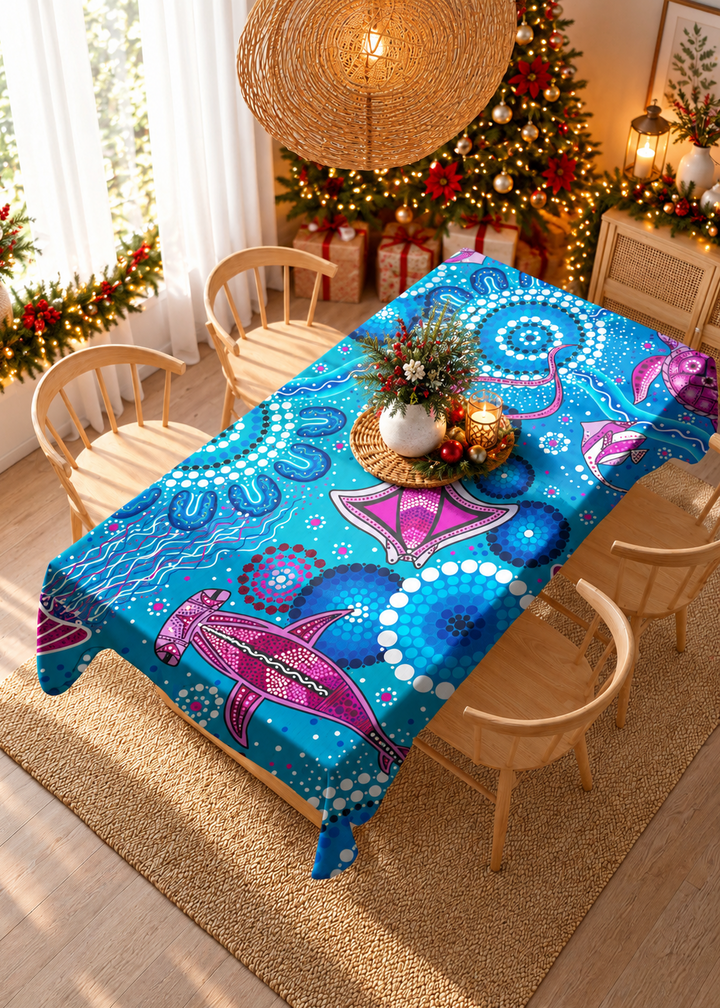 Sea Beauty- Rectangle Tablecloth
