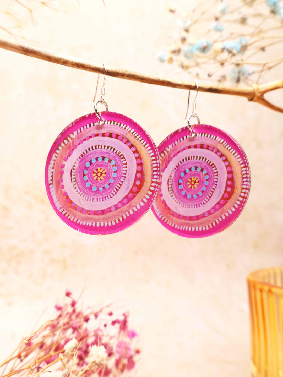 Sea Shells - Round Earrings