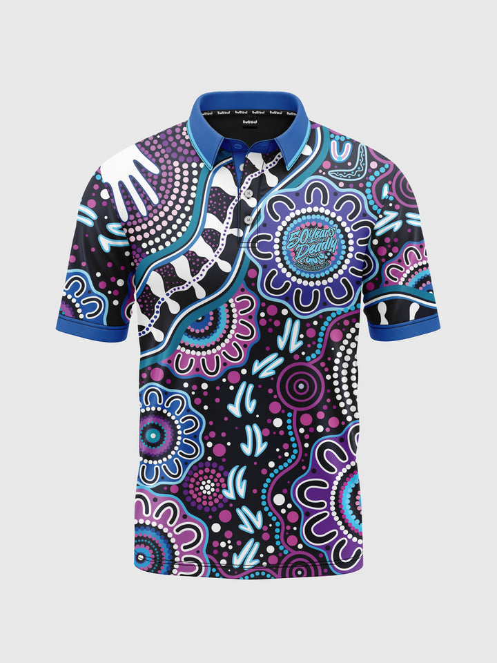 Stronger Together - NAIDOC 2026 Men's Polo + Free Tote bag with every order