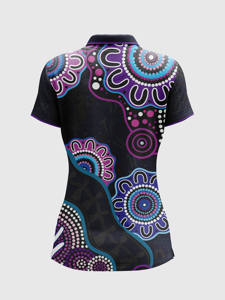 Stronger Together - Signature - UPF50 - NAIDOC 26 Women's Custom Polo