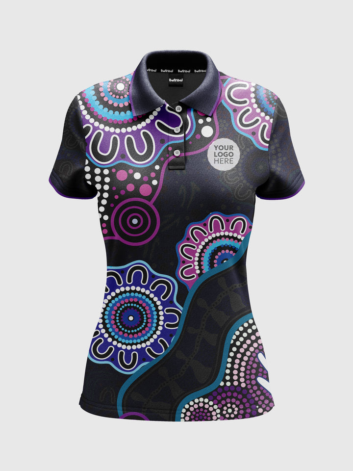 Stronger Together - Signature - UPF50 - NAIDOC 26 Women's Custom Polo