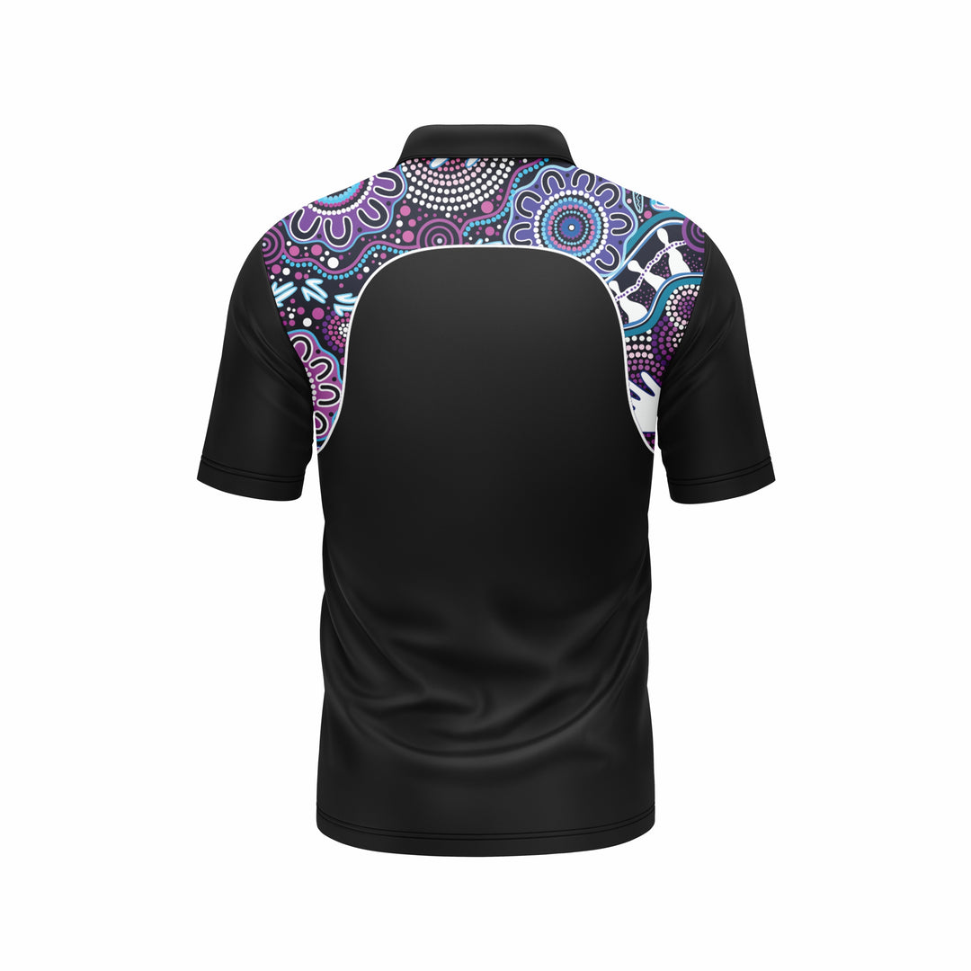 Stronger Together - Bamboo - NAIDOC 26 Men's Custom Polo