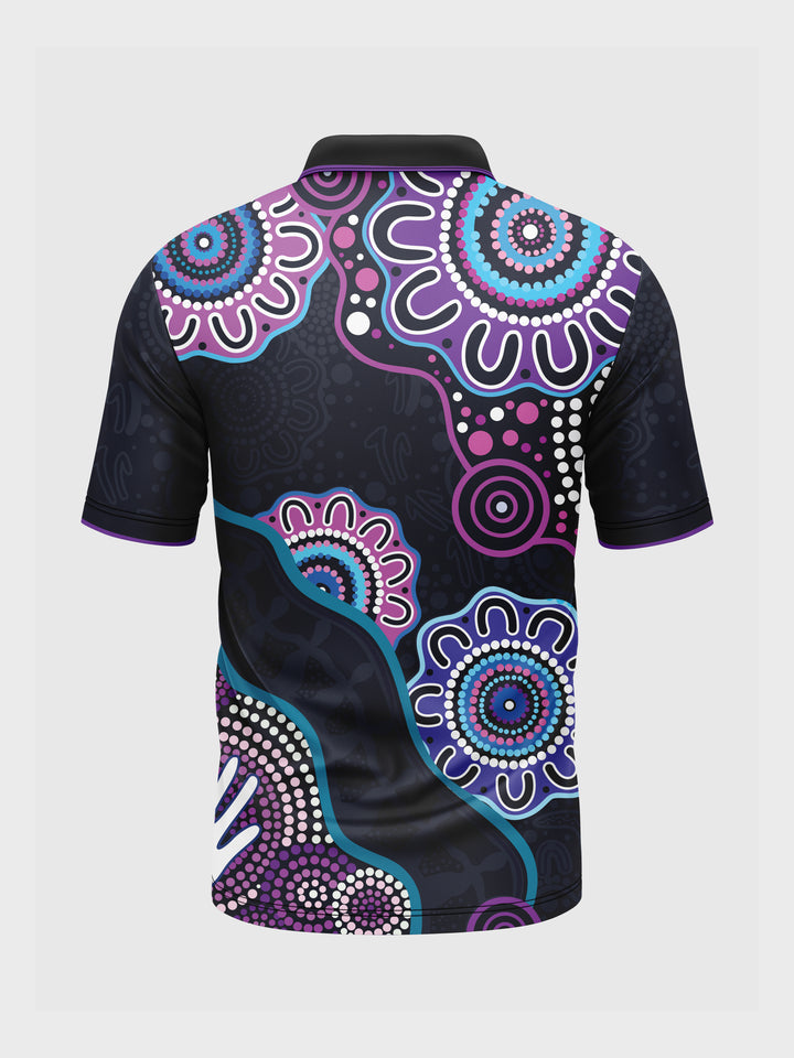 Stronger Together - Signature - Eco  - NAIDOC 26 Men's Custom Polo