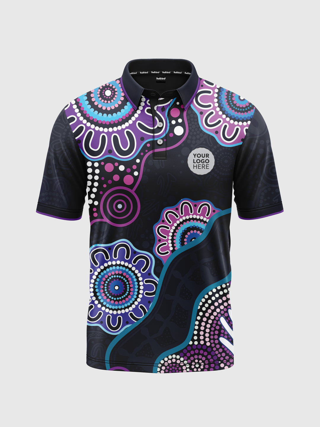 Stronger Together - Signature - Eco  - NAIDOC 26 Men's Custom Polo