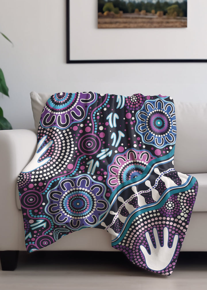 Stronger Together – NAIDOC 2026 Throw Rug / Blanket