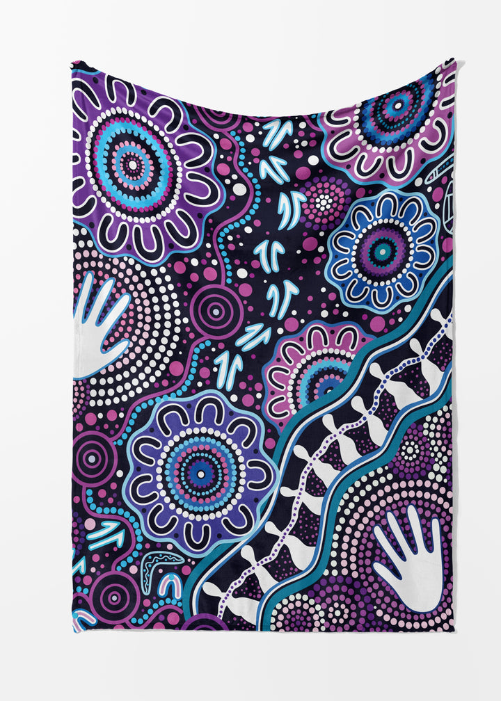 Stronger Together – NAIDOC 2026 Throw Rug / Blanket