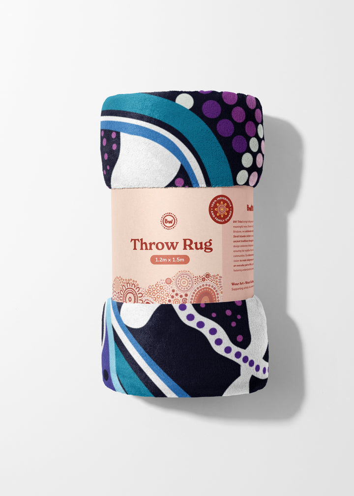Stronger Together – NAIDOC 2026 Throw Rug / Blanket