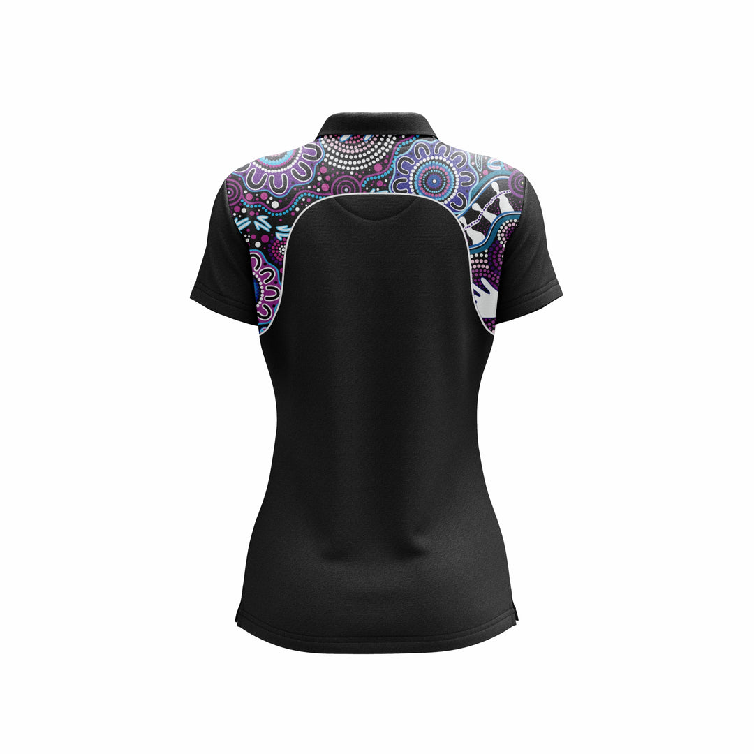 Stronger Together  - Eco - NAIDOC 26 Women's Custom Polo