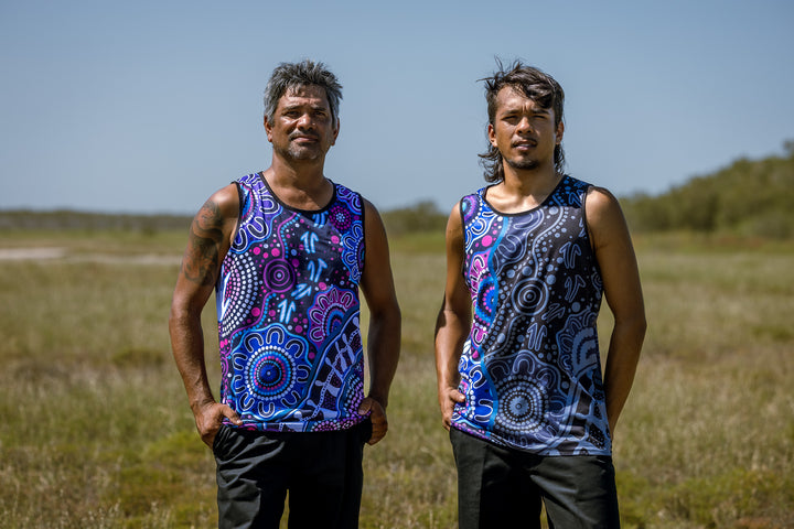 Stronger Together - Reversible Singlet -  2 Designs in 1