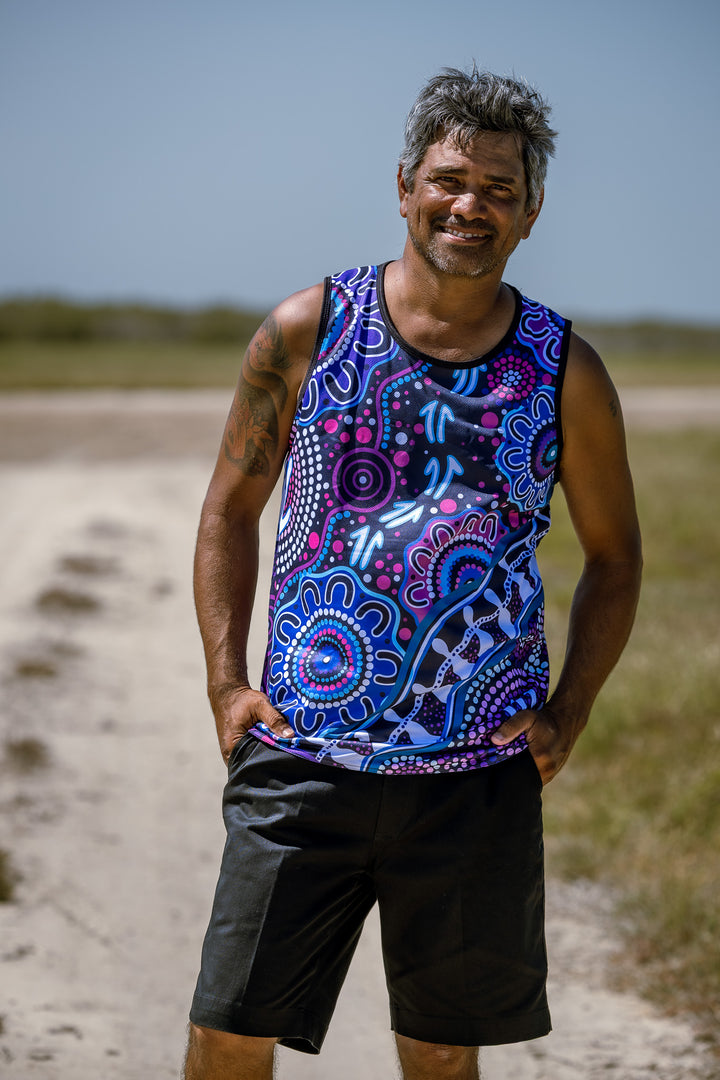 Stronger Together - Reversible Singlet -  2 Designs in 1