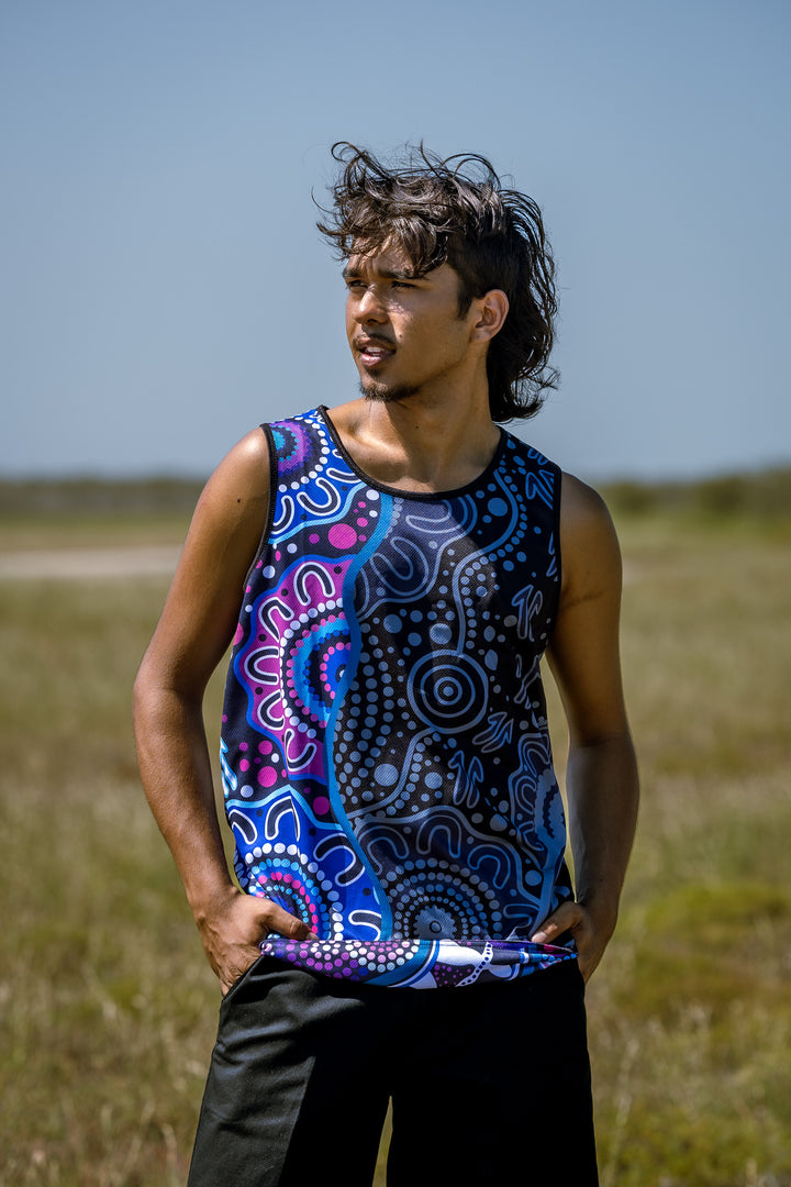 Stronger Together - Reversible Singlet -  2 Designs in 1