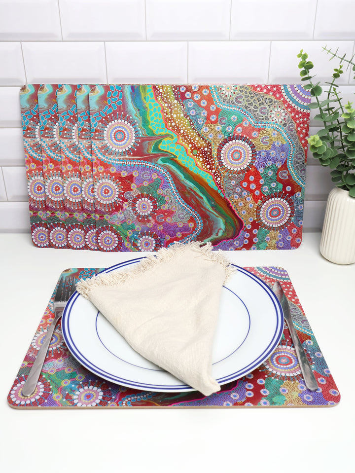 Songs of the River - Cork Placemats (6 Pack)
