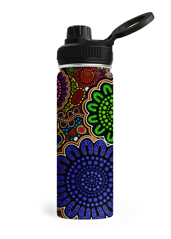 Still We Rise, Still We Shine - NAIDOC 2026 Bottle with Magnetic Booster Ring (18oz)