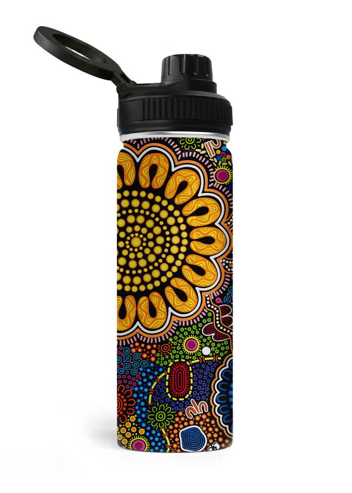Still We Rise, Still We Shine - NAIDOC 2026 Bottle with Magnetic Booster Ring (18oz)