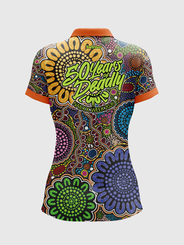 Still We Rise, Still We Shine - NAIDOC 2026 Women's Polo + Free Tote bag with every order