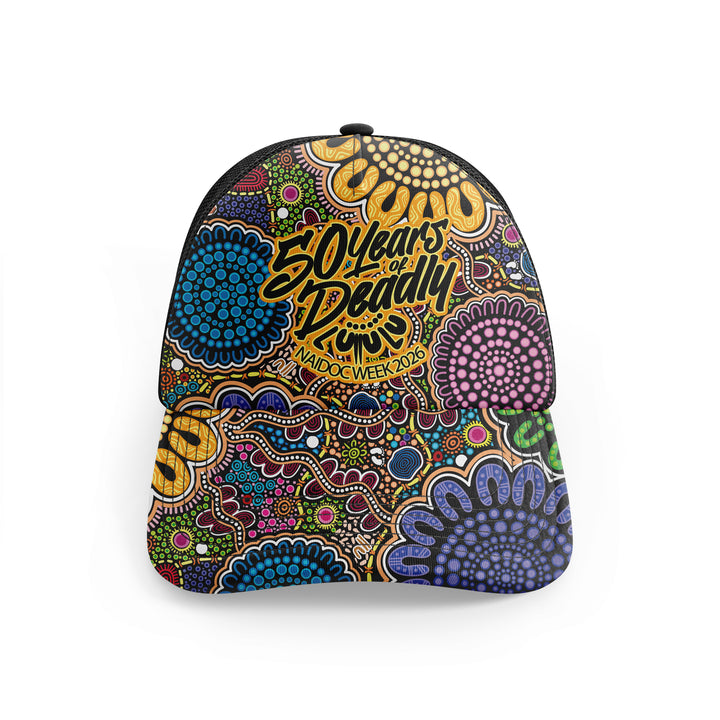 Still We Rise, Still We Shine – NAIDOC 2026 Trucker Cap