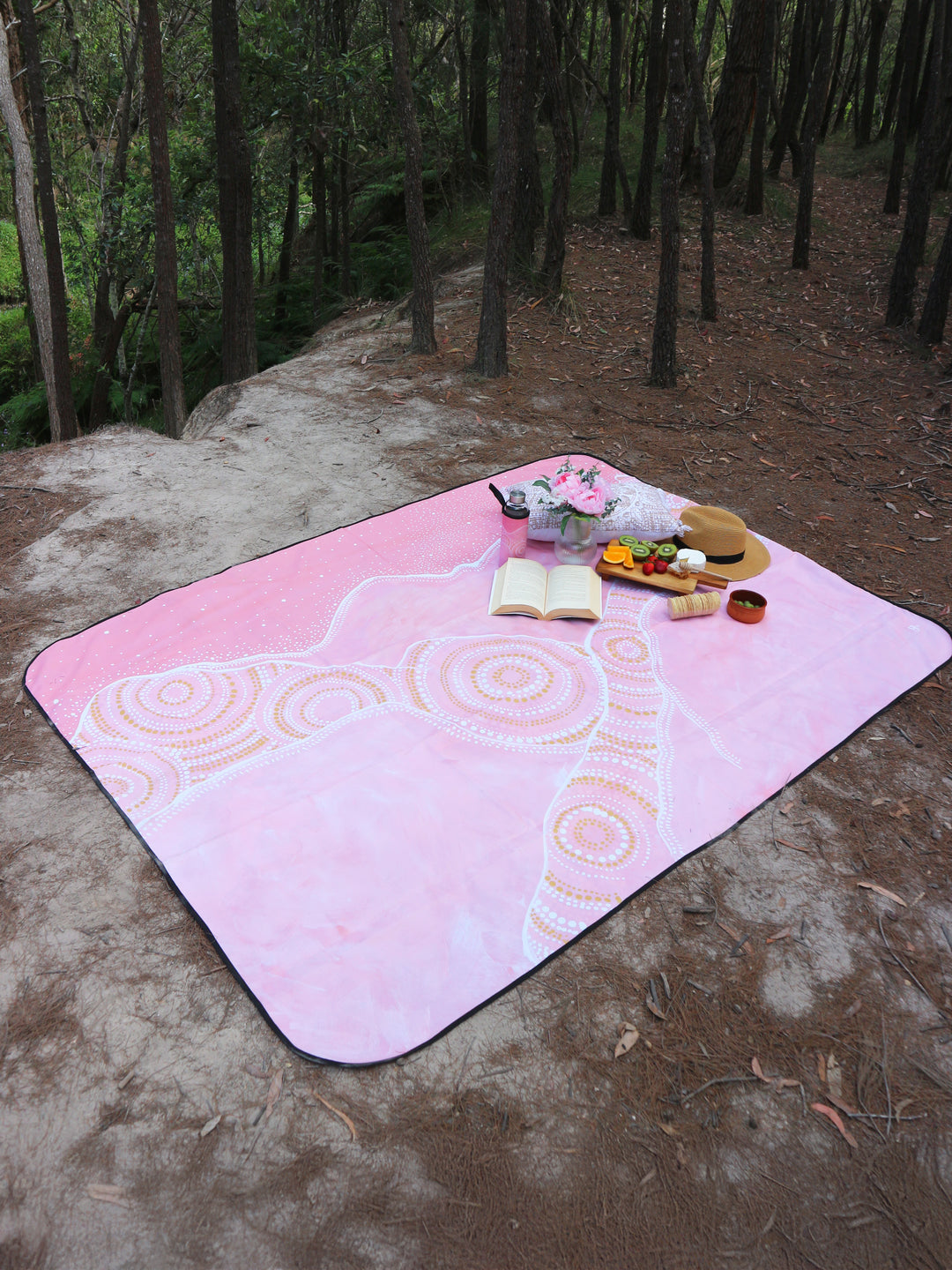 Strength of the Mountains - Water-Resistant Picnic Mat