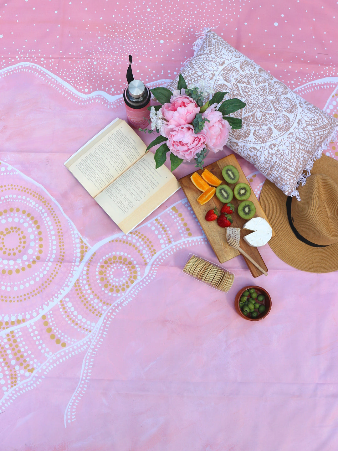 Strength of the Mountains - Water-Resistant Picnic Mat