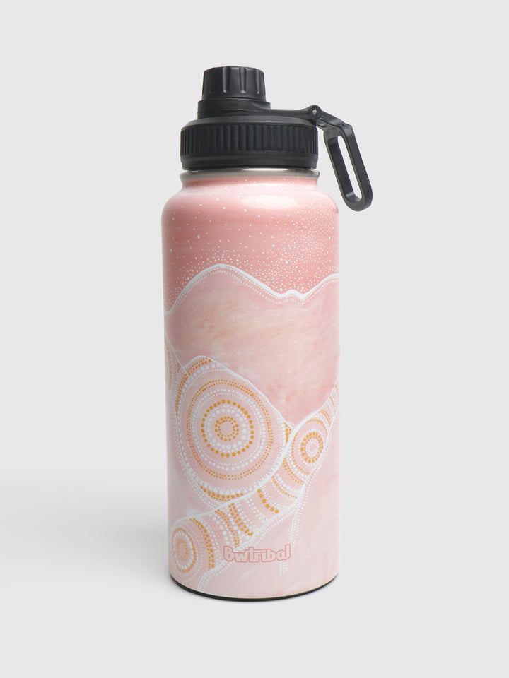 Strength Of The Mountains - Vacuum Insulated Water Bottle (Large)