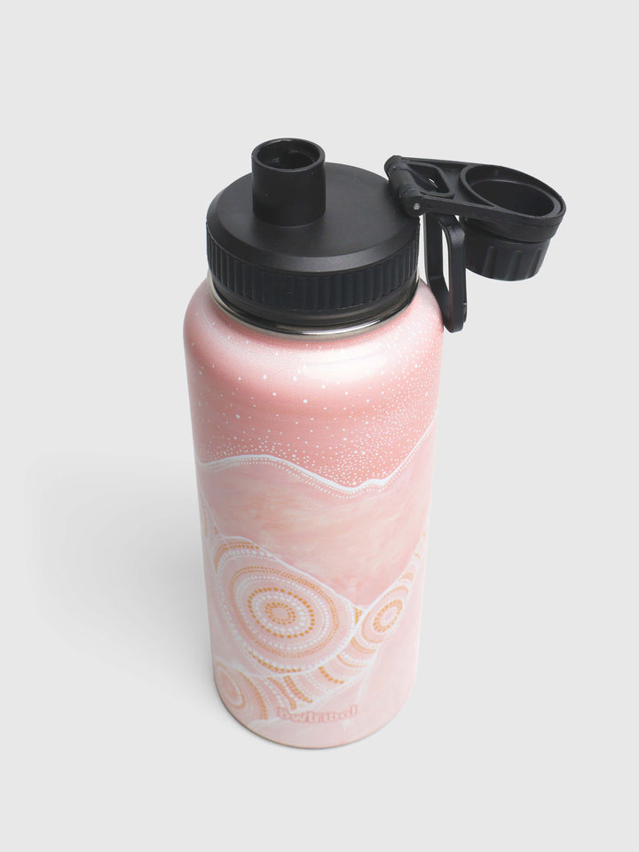 Strength Of The Mountains - Vacuum Insulated Water Bottle (Large)