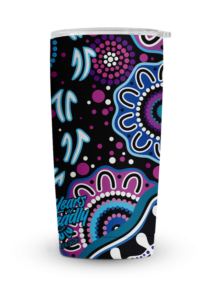 Stronger Together – NAIDOC 2026 Vacuum Insulated Magnetic Lid Tumbler (20oz)