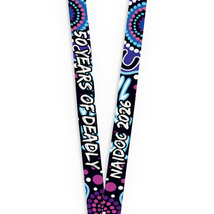 Stronger Together - NAIDOC 2026 LANYARD with Phone Tether