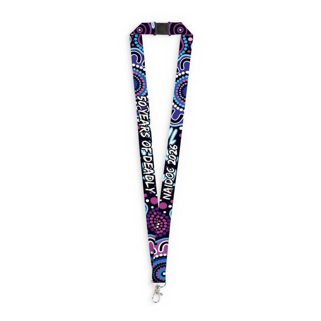 Stronger Together - NAIDOC 2026 LANYARD with Phone Tether