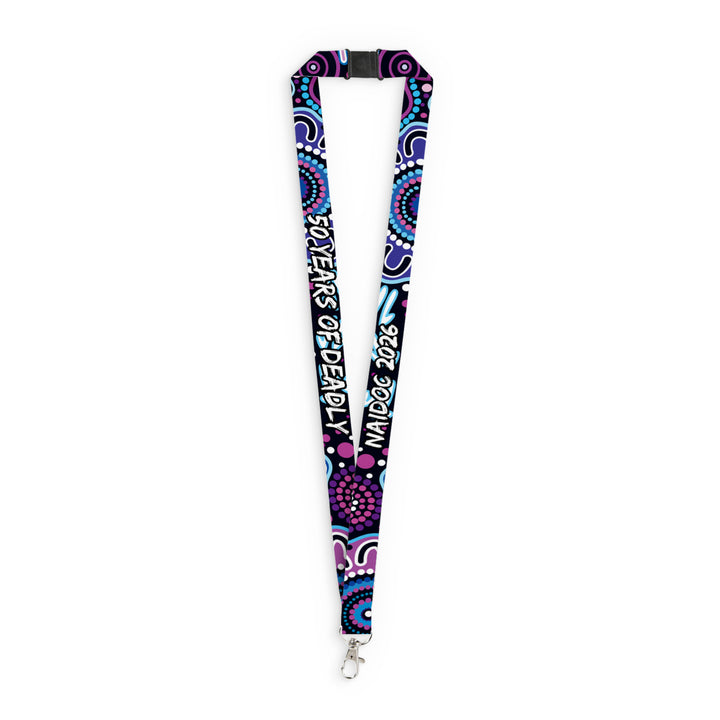 Stronger Together - NAIDOC 2026 LANYARD with Phone Tether