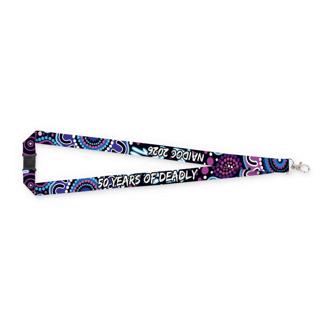 Stronger Together - NAIDOC 2026 LANYARD with Phone Tether