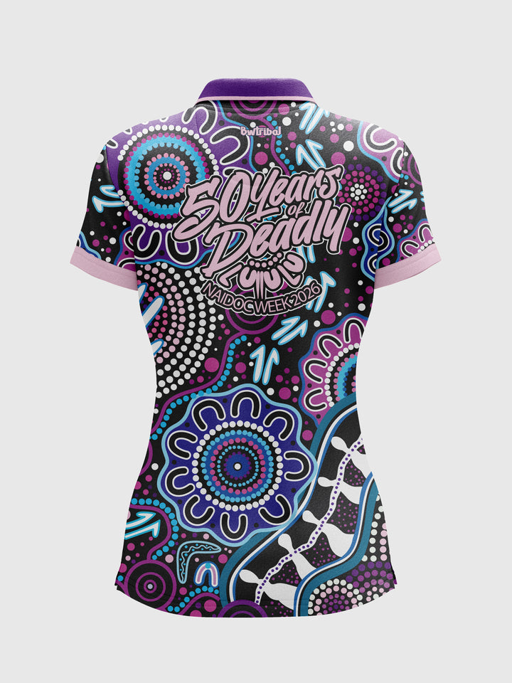 Stronger Together - NAIDOC 2026 Women's Polo + Free Tote bag with every order