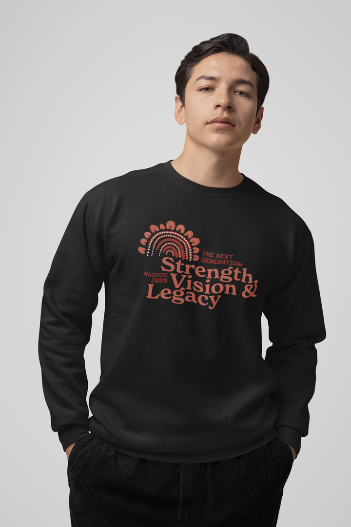 Strength, Vision & Legacy - NAIDOC 2025 Unisex Sweatshirt