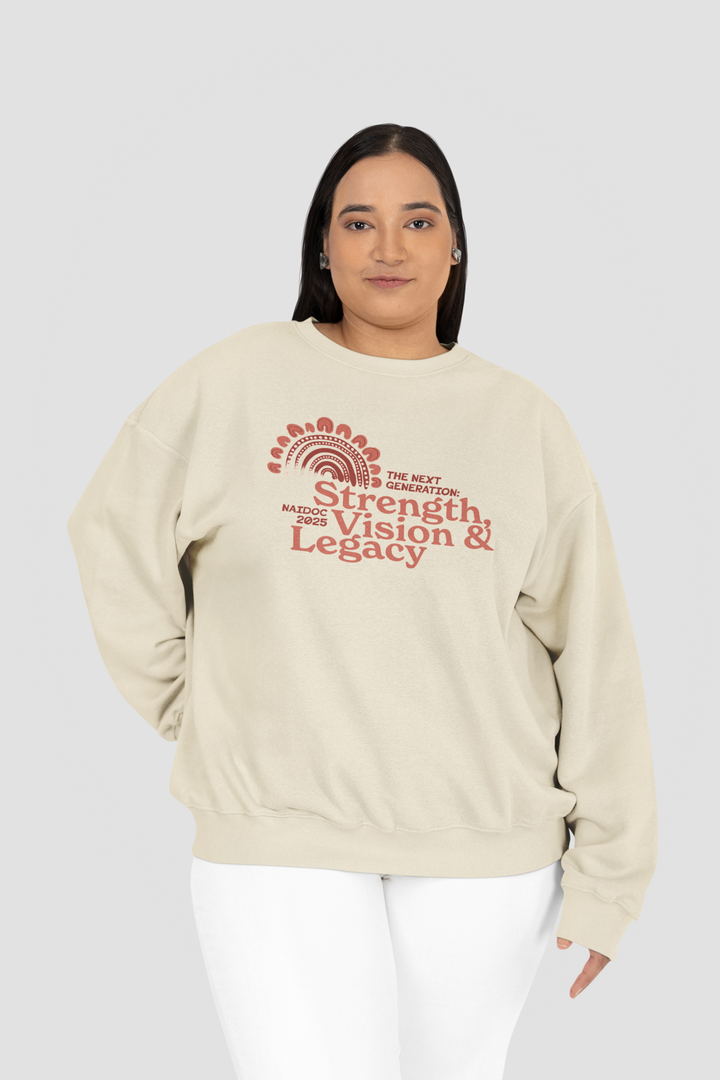 Strength, Vision & Legacy - NAIDOC 2025 Unisex Sweatshirt