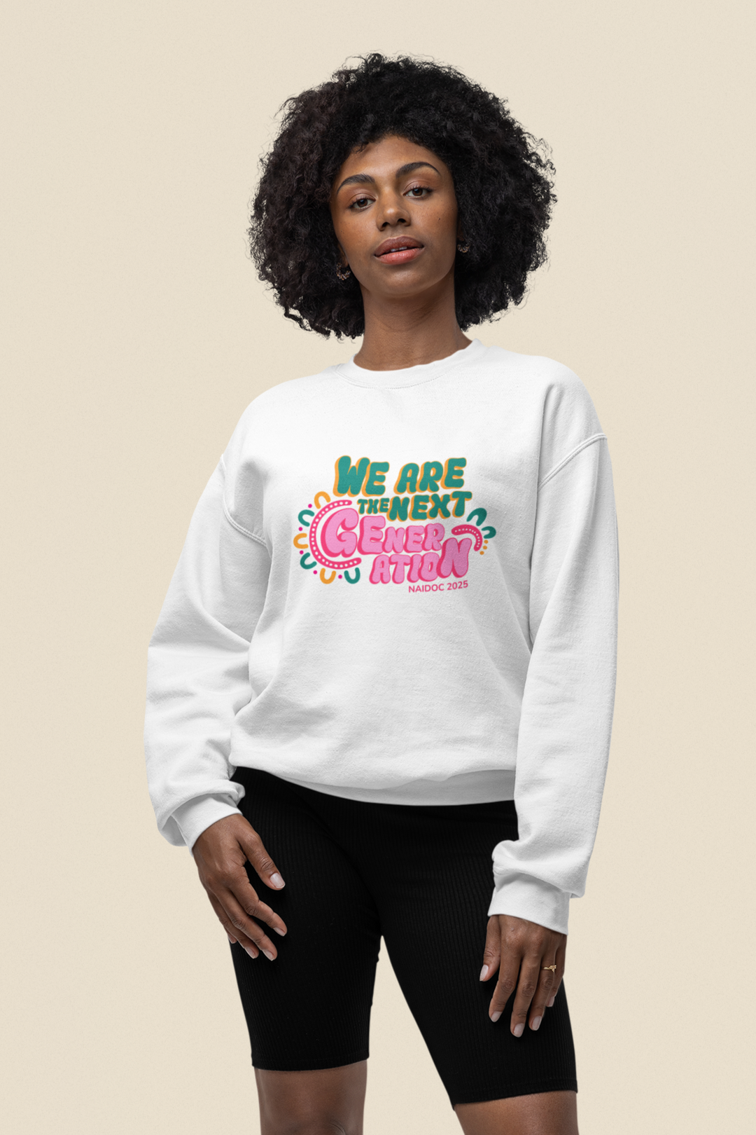 Vibrant Future (Bright Edition) - NAIDOC 2025 Unisex Sweatshirt