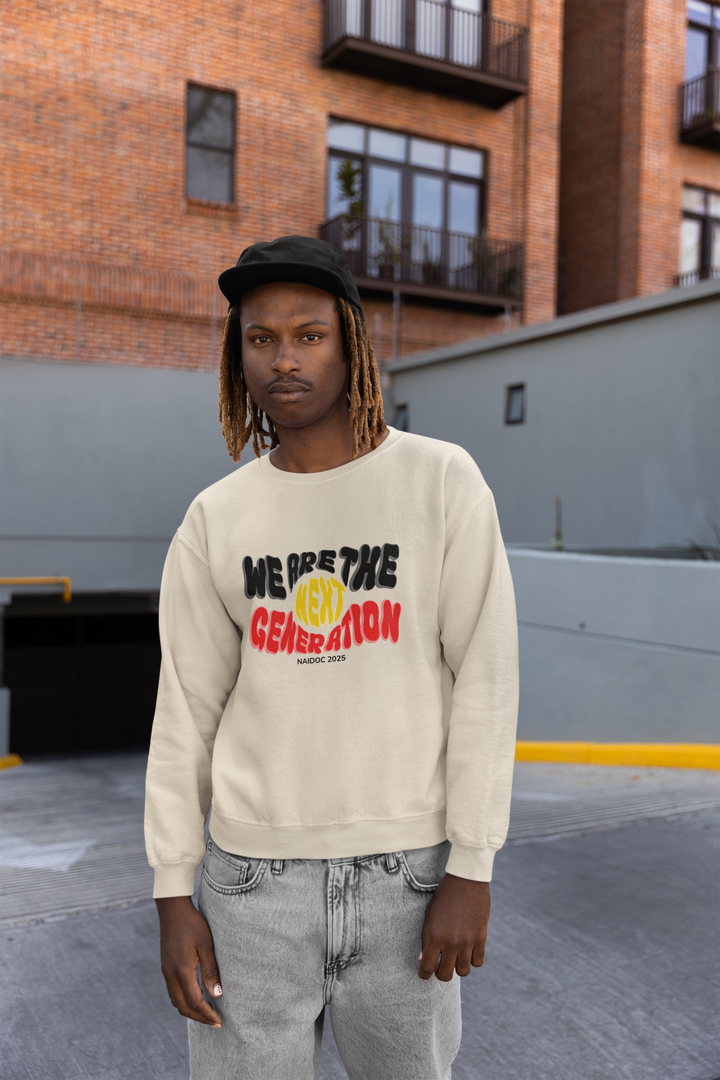 We Are The Next Generation - NAIDOC 2025 Unisex Sweatshirt