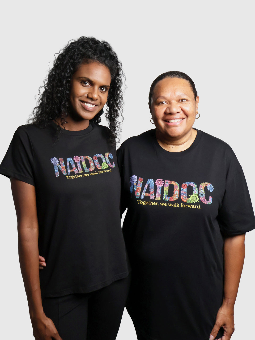 Together, We Walk Forward - NAIDOC 2025 Women’s T-Shirt