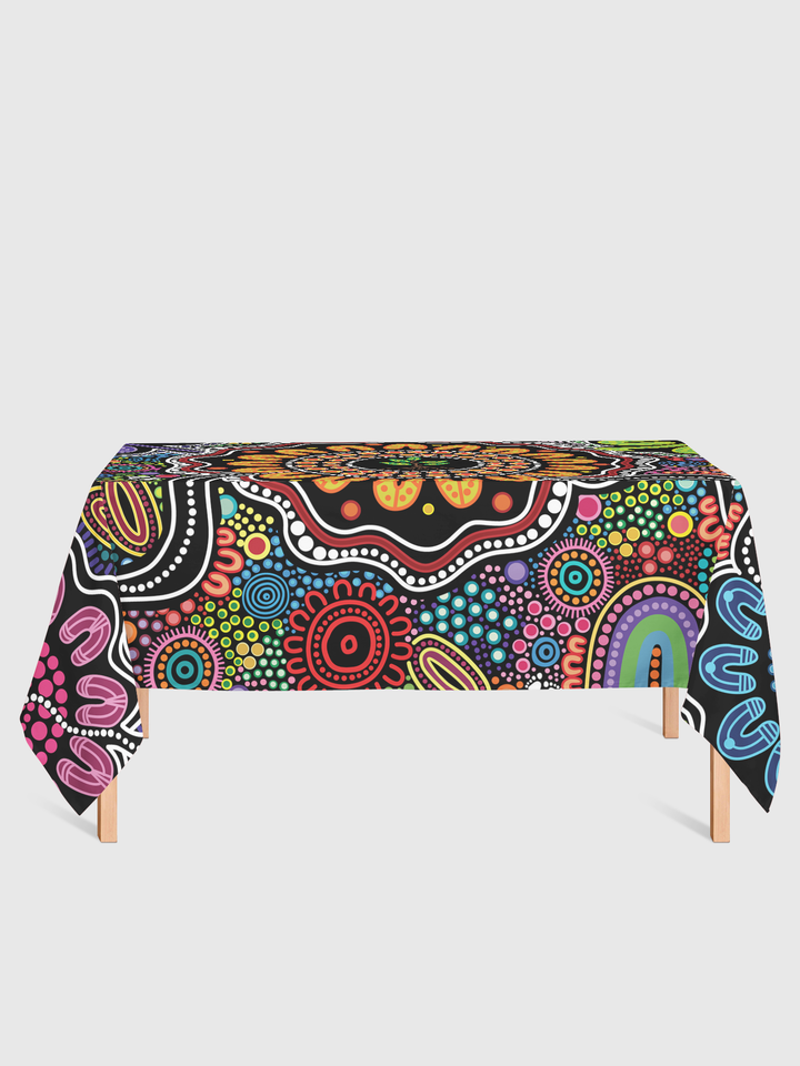 The Next Generation - NAIDOC 2025 Suede Table Cover
