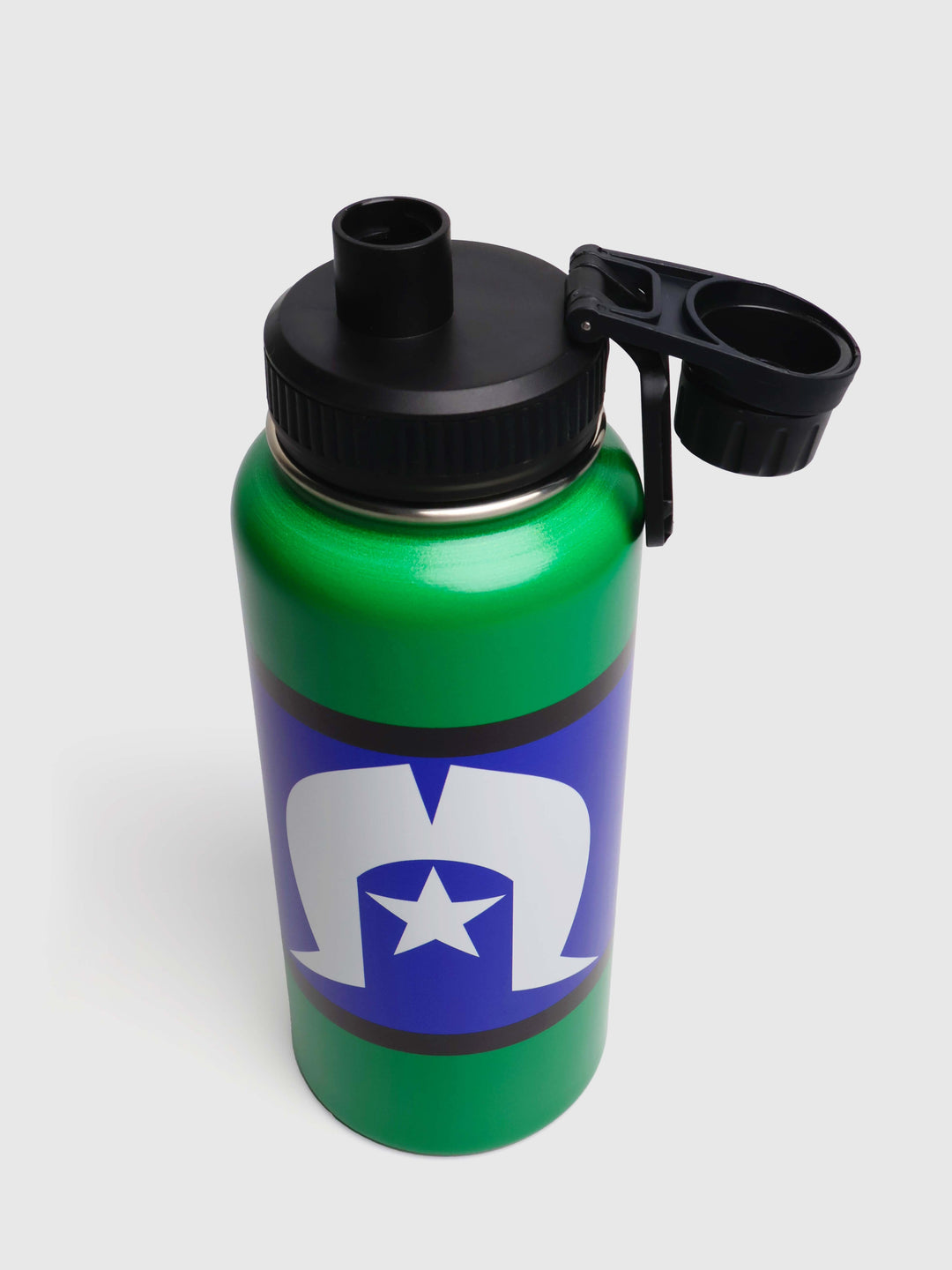 Torres Strait Islander Flag - Vacuum Insulated Water Bottle (Large)