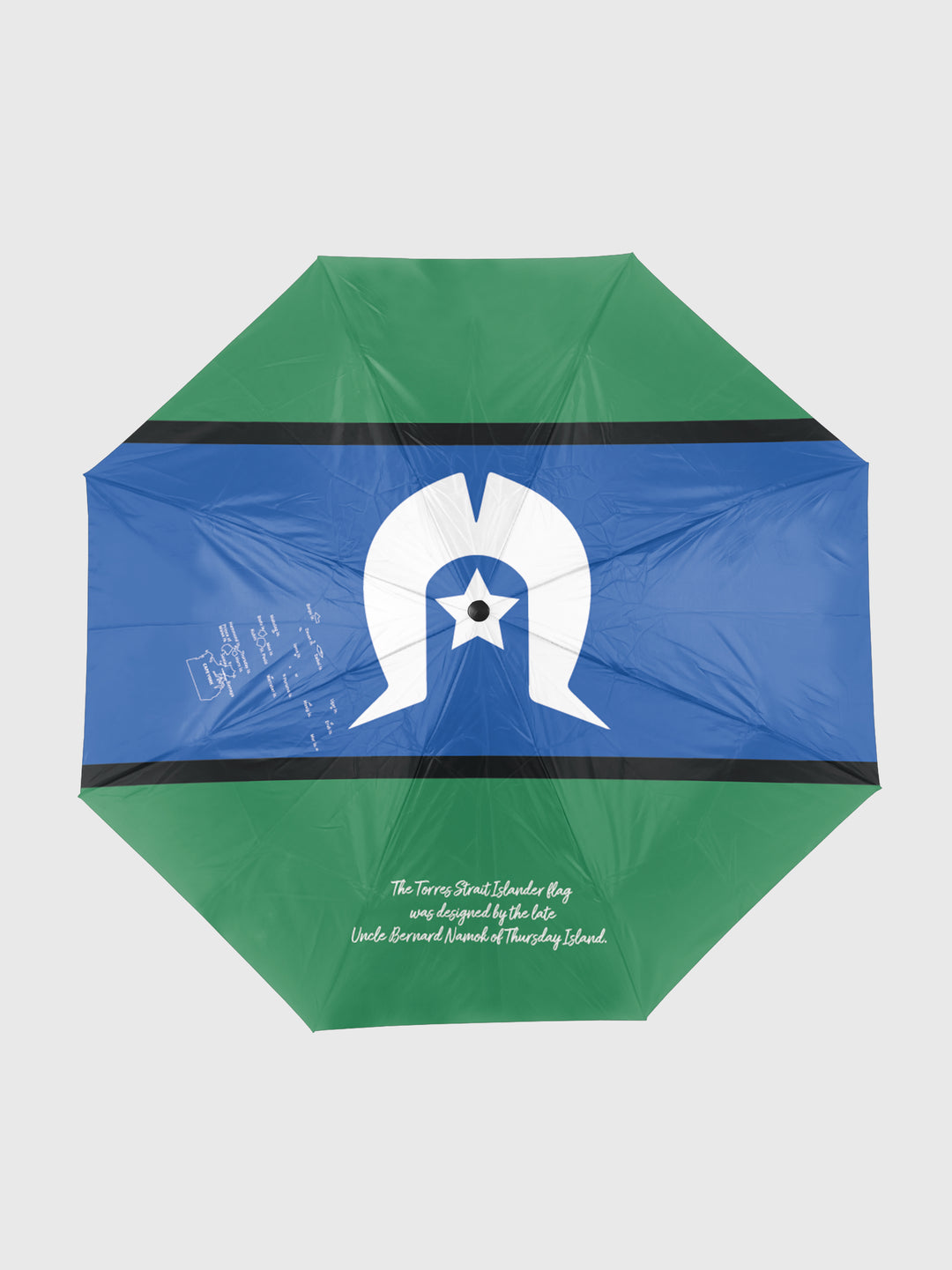 Torres Strait Islander Flag - Umbrella